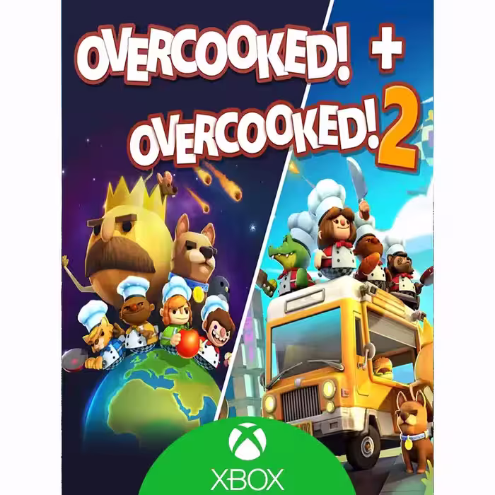 بازی Overcooked 1   Overcooked 2 ایکس باکس