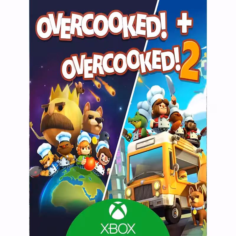 بازی Overcooked 1   Overcooked 2 ایکس باکس