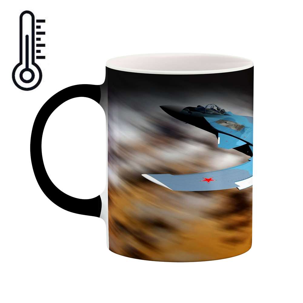 ماگ حرارتی طرح هواپیمای جنگنده مدل mgh10636