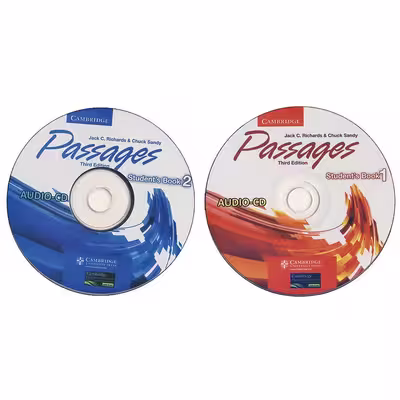کتاب passages اثر Jack C. Richards And Chuck Sandy انتشارات کمبریج دو جلدی