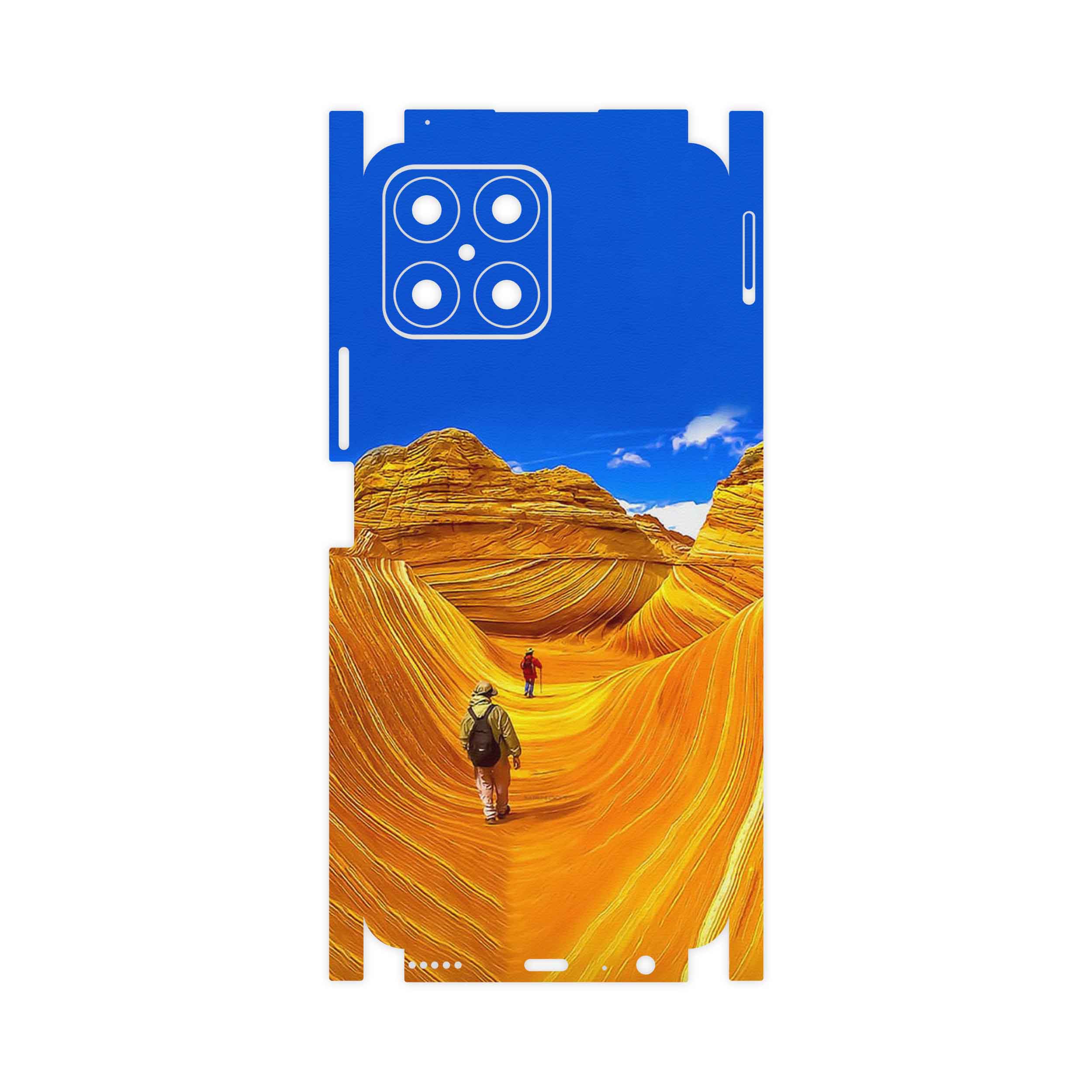 برچسب پوششی ماهوت مدل Amazing Rocks-FullSkin مناسب برای گوشی موبایل آنر X8