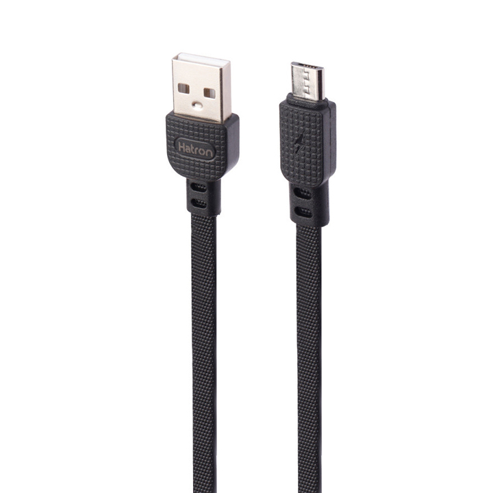 کابل میکرو یو اس بی فست شارژ Hatron HC138M 24A 1m