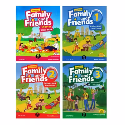 کتاب Family And Friends Second Edition اثر Tamzin Thompson And Naomi Simmons انتشارات الوندپویان 4 جلدی