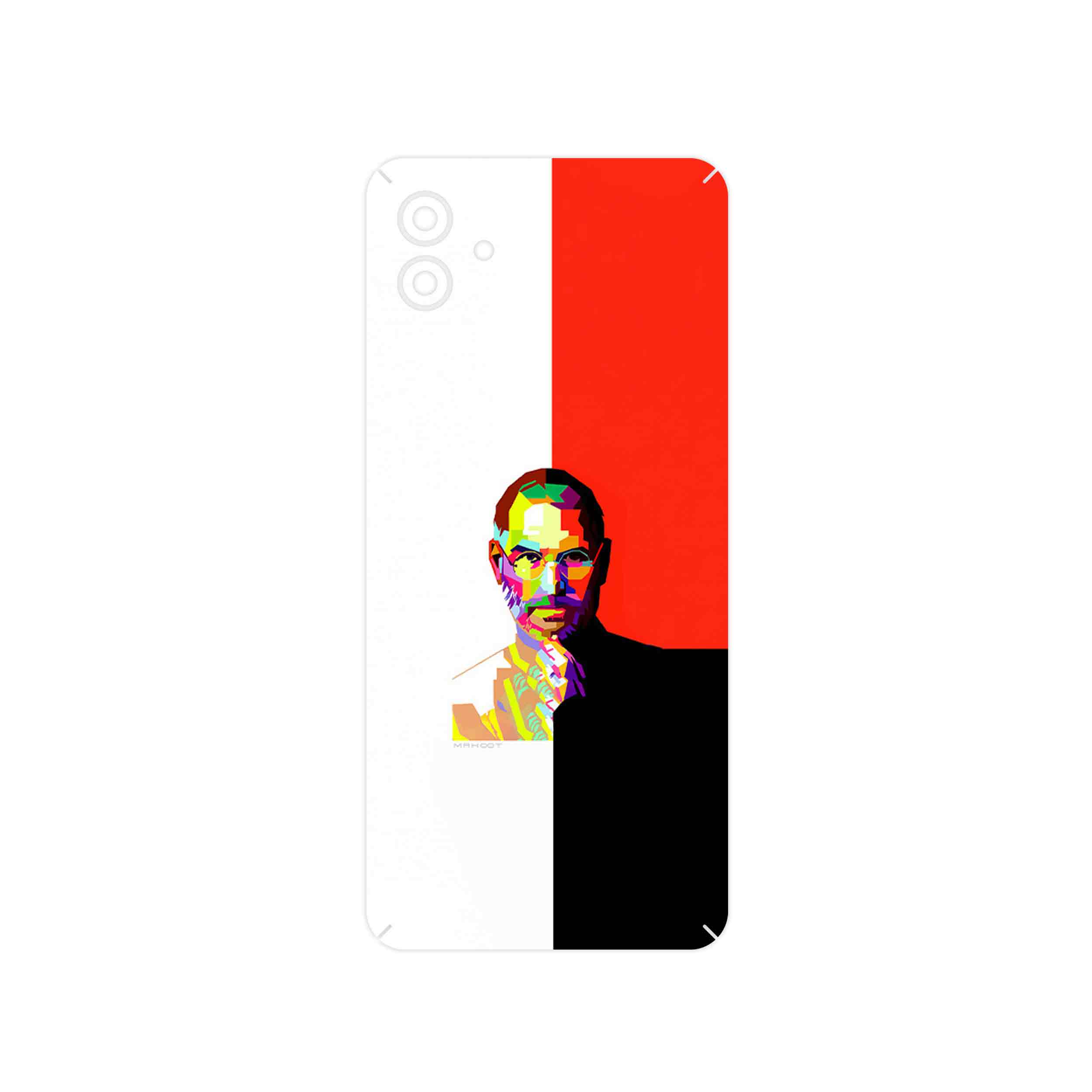 برچسب پوششی ماهوت مدل 1 Collage of Steve Jobs مناسب برای گوشی موبایل سامسونگ Galaxy A04