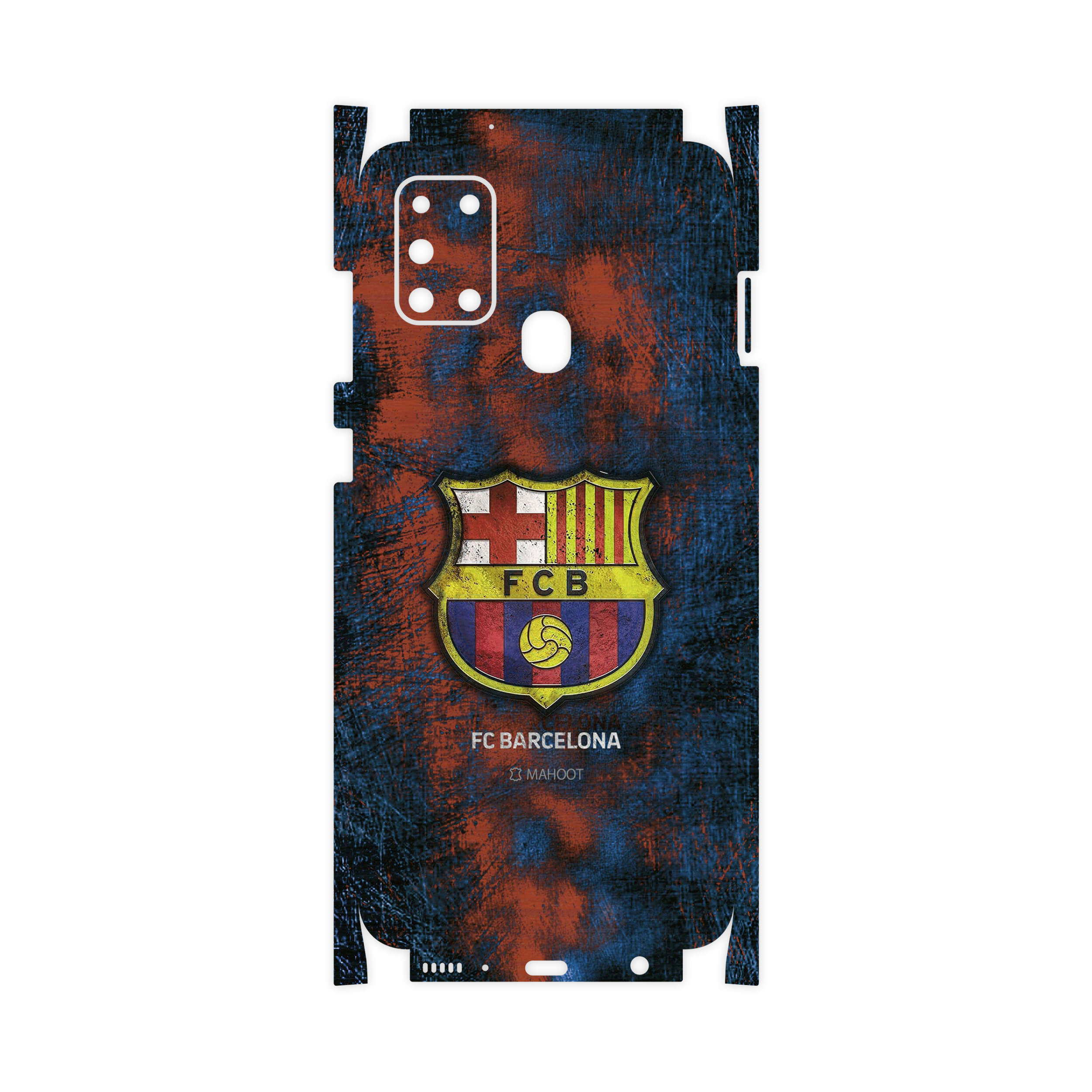 برچسب پوششی ماهوت مدل BARCELONA-FC-2-FullSkin مناسب برای گوشی موبایل سامسونگ Galaxy A21s