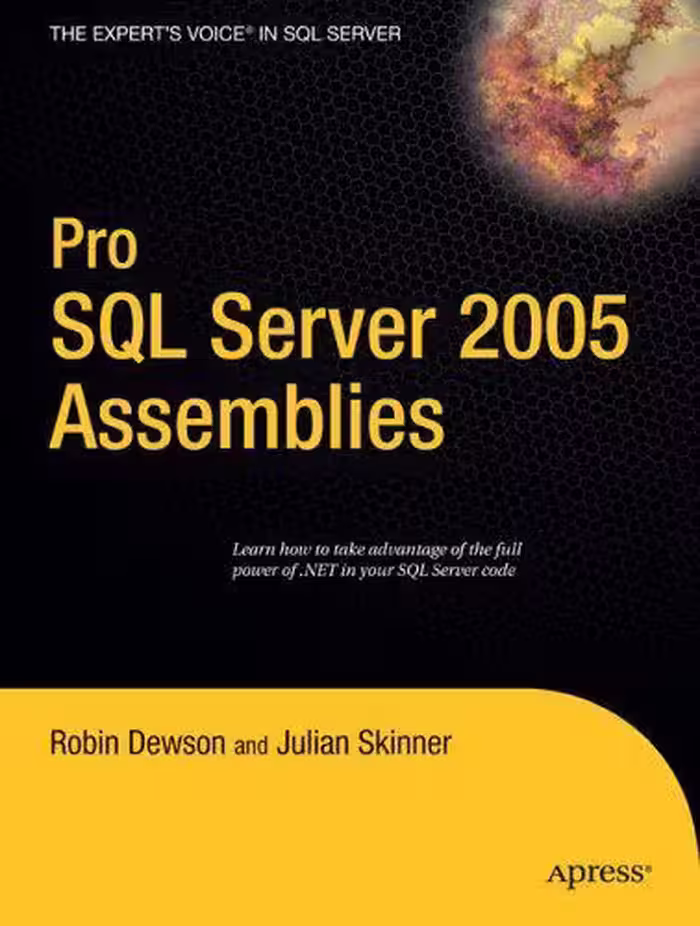 خرید و دانلود نسخه کامل کتاب Pro SQL Server 2005 Assemblies