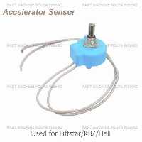 ولوم پتانسیومتر دو سیم دسته تیلر حرکت پالت تراک سری قدیم مدل Liftstar/KBZ/Heli