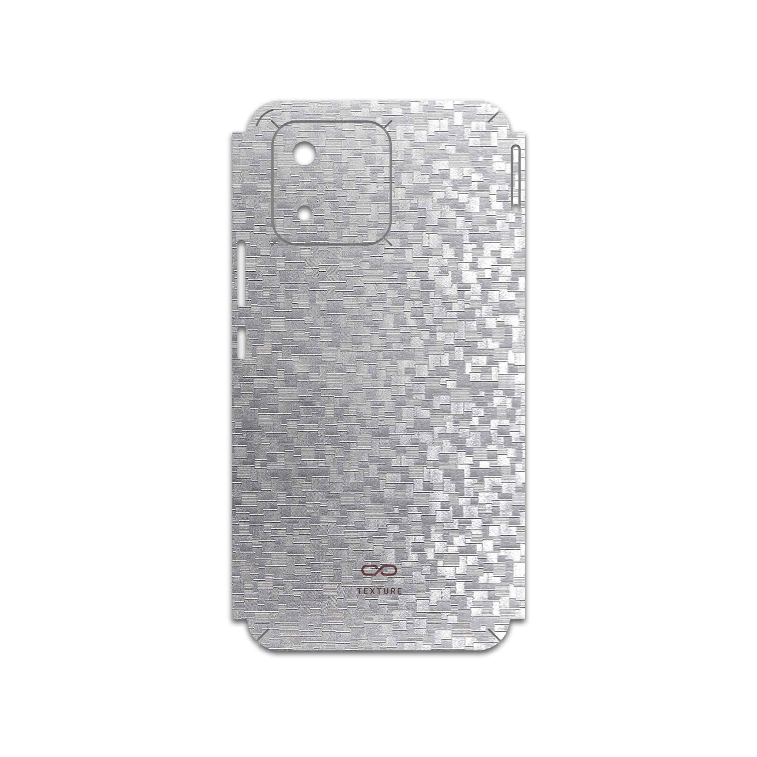 برچسب پوششی ماهوت مدل Silver-Silicon مناسب برای گوشی موبایل آنر X5