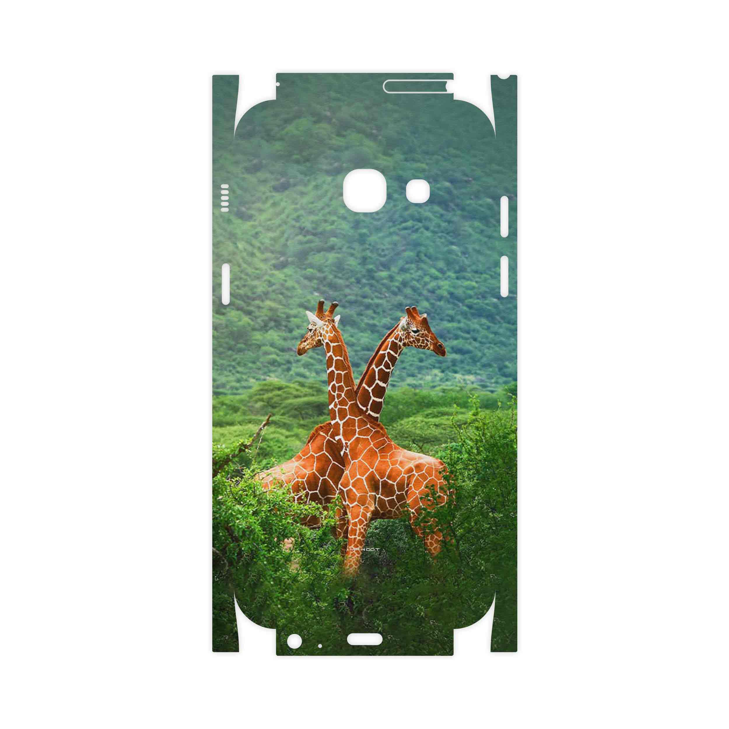 برچسب پوششی ماهوت مدل Giraffe-FullSkin مناسب برای گوشی موبایل سامسونگ Galaxy A3 2017
