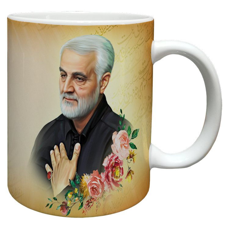 ماگ مدل سردار سلیمانی کد 71