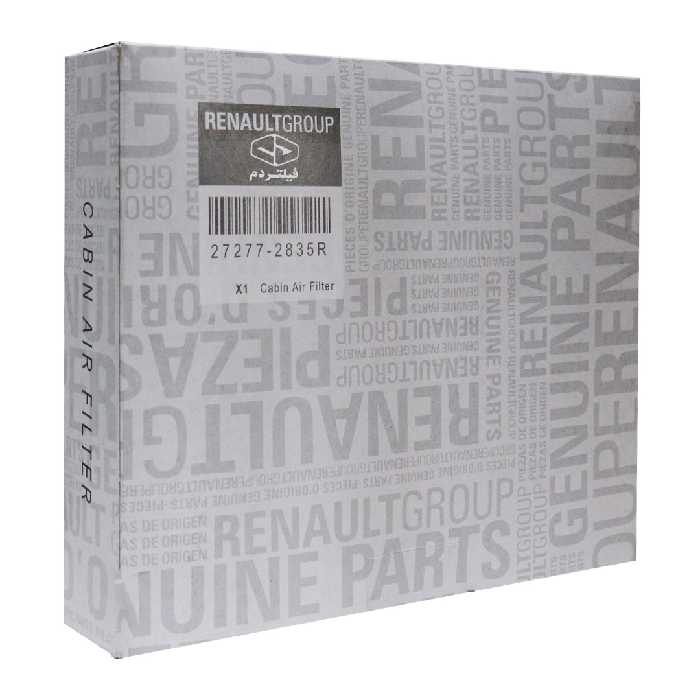 فیلتر کابین فیلتر دم مدل توری کد 27277-2835R مناسب برای ساندرو
