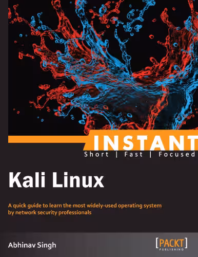 خرید و دانلود نسخه کامل کتاب Instant Kali Linux