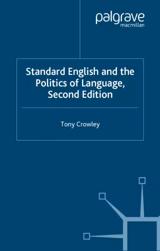 خرید و دانلود نسخه کامل کتاب Standard English and the Politics of Language: Second Edition