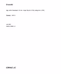 خرید و دانلود نسخه کامل کتاب Oracle 9i. Application Developers Guide - Large Objects (LOBs) using Java (JDBC)