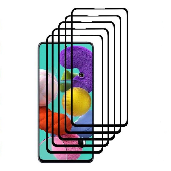 بسته 5 عددی محافظ صفحه نمایش مناسب برای گوشی موبایل سامسونگ Galaxy A71