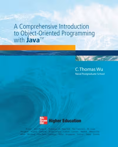 خرید و دانلود نسخه کامل کتاب A Comprehensive Introduction to Object-Oriented Programming with Java