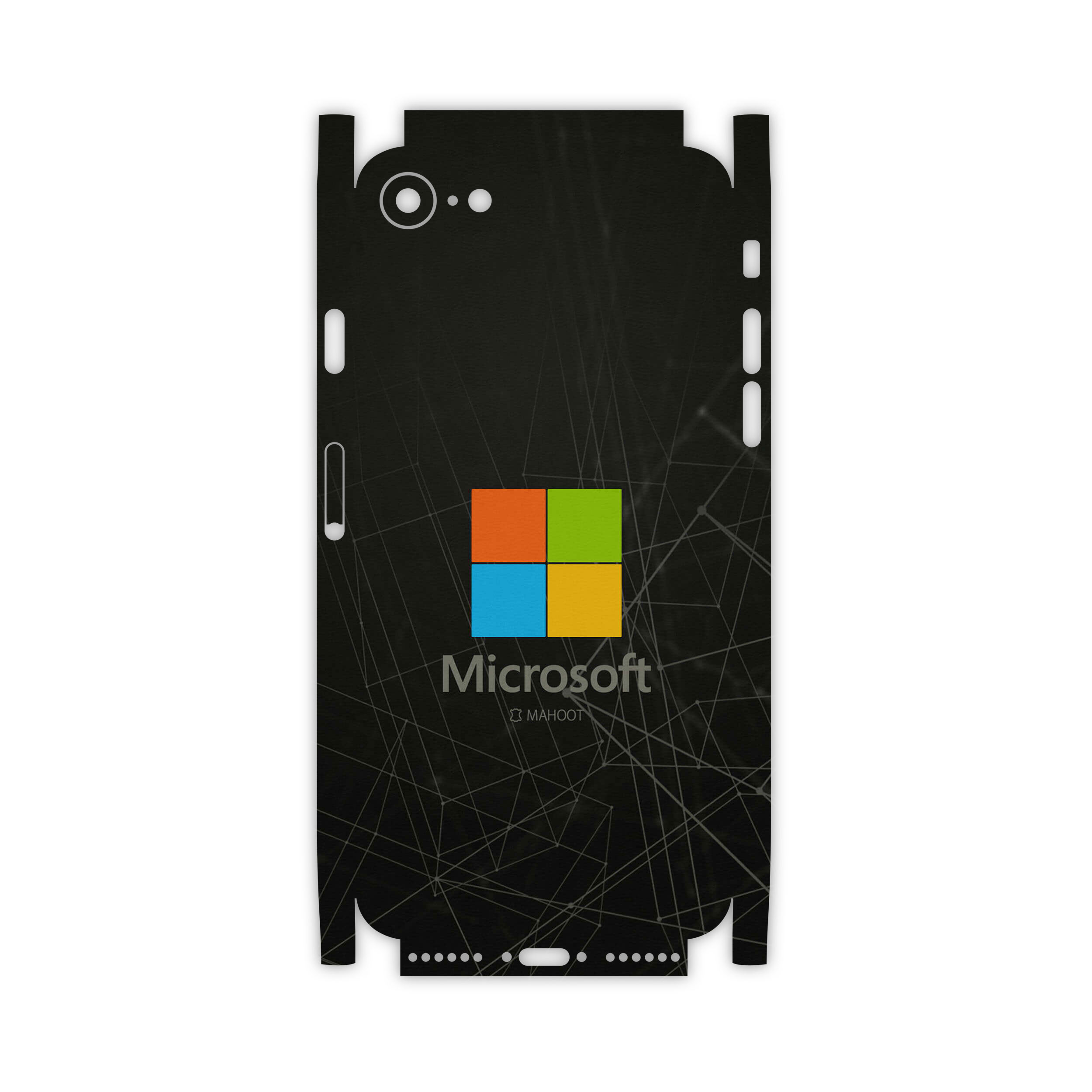 برچسب پوششی ماهوت مدل Logo-FullSkin مناسب برای گوشی موبایل اپل iPhone 8