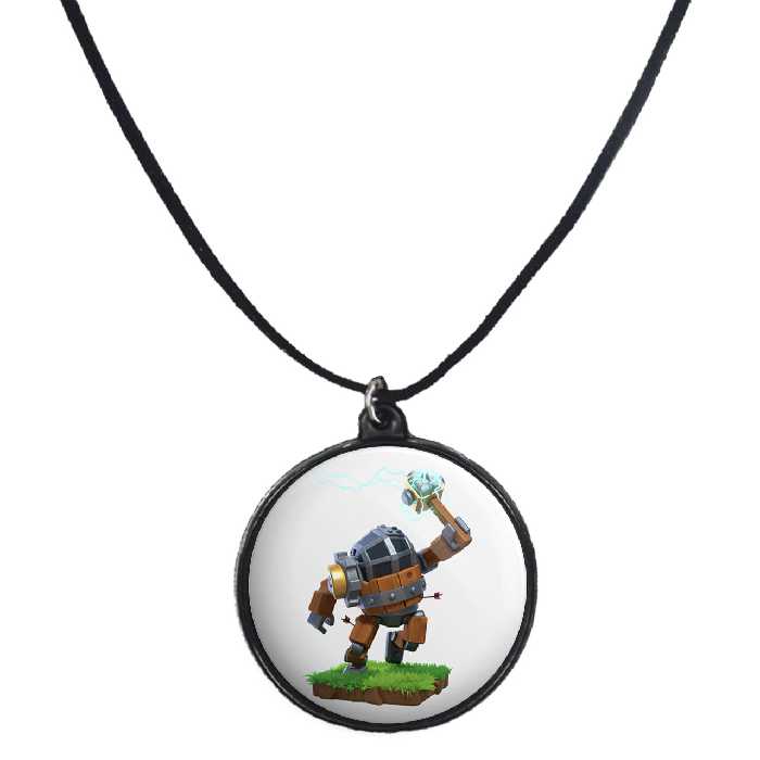 گردنبند پرمانه طرح clash کد pmb.26450مدل دو طرفه