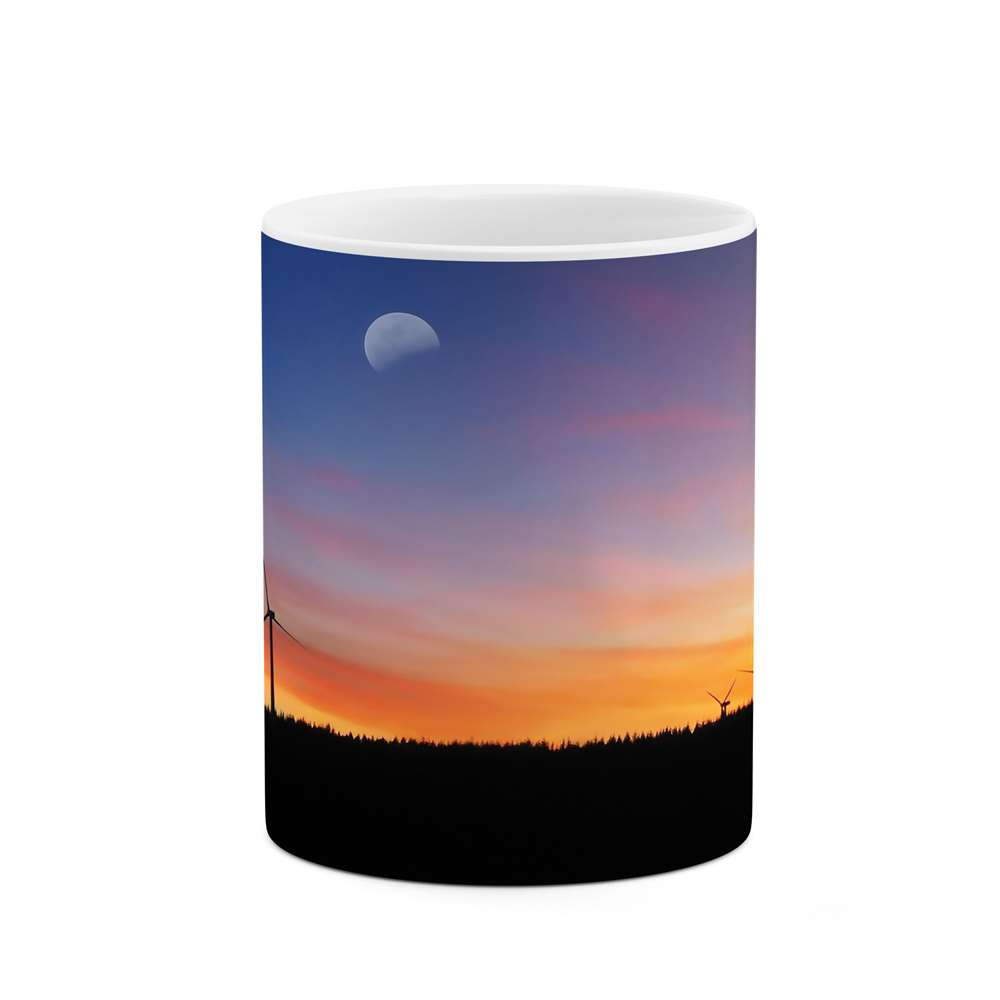 ماگ طرح غروب آفتاب مدل mug04622