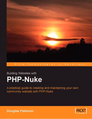 خرید و دانلود نسخه کامل کتاب Building Websites with PHP-Nuke