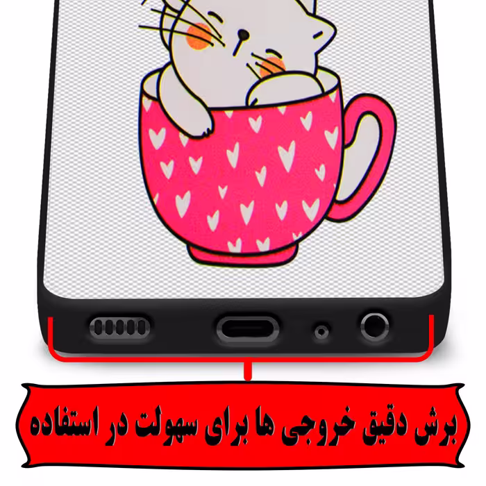 کاور لاین کینگ مدل catlivani2 مناسب برای گوشی موبایل شیایومی Redmi Note10 10S به همراه پایه نگهدارنده