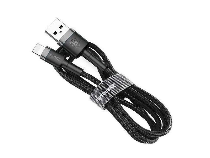 کابل تبدیل USB به لایتنینگ بیسوس مدل Kevlar