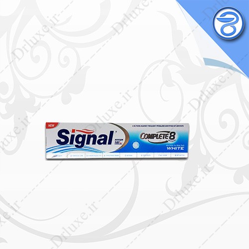 مشخصات،قیمت وخریدخمیردندان سیگنال کامپلت 8 وایت 100ml /دکتر لوکس