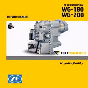 راهنمای تعميرات گيربکس ZF WG-180,WG-200