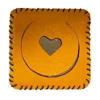 آینه جیبی طرح ماه تولد بهمن مدل M-Bahman