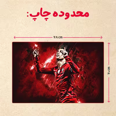 پازل 35 تکه مدل رونالدو کد 246