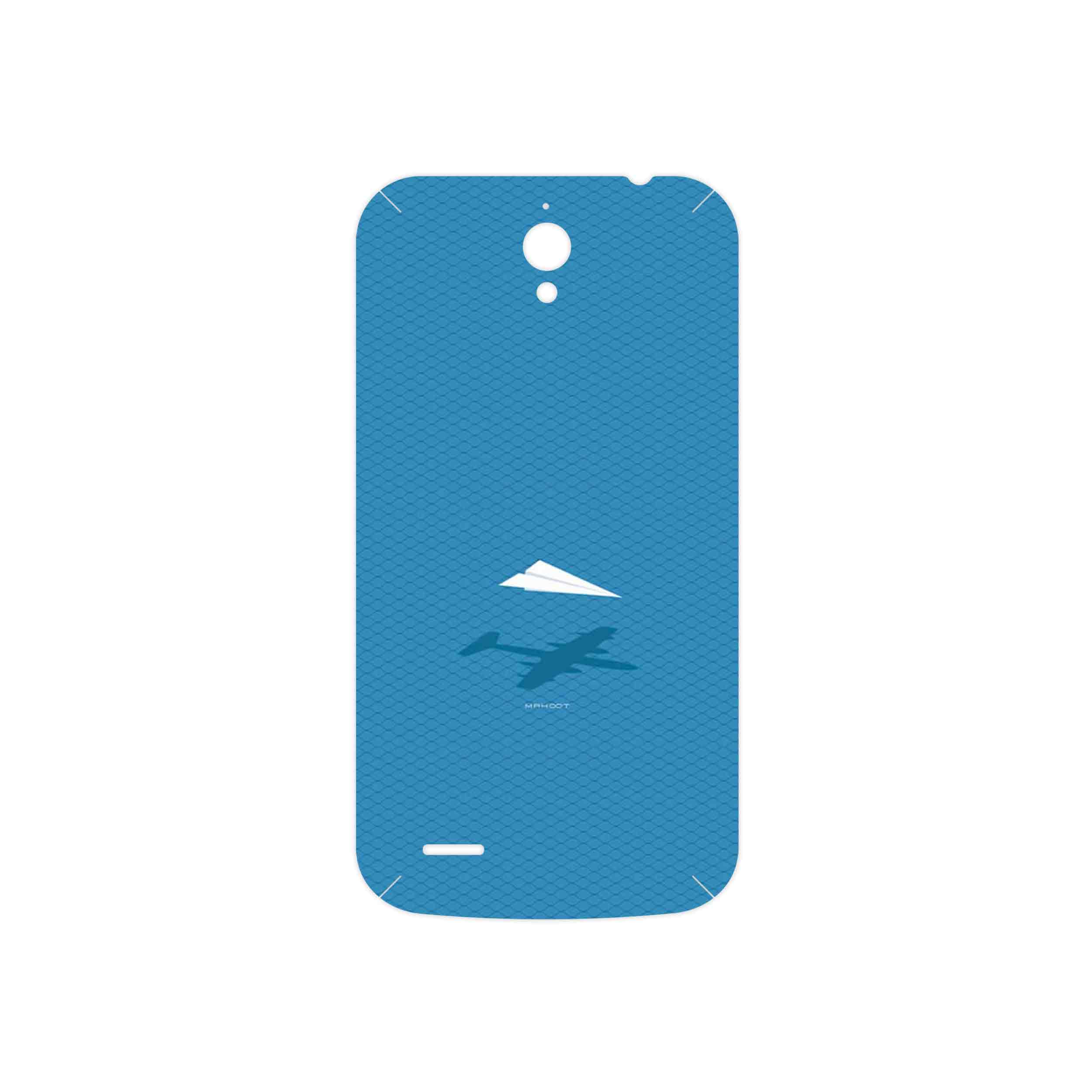 برچسب پوششی ماهوت مدل Minimal Paper Airplane مناسب برای گوشی موبایل هوآوی Ascend G610