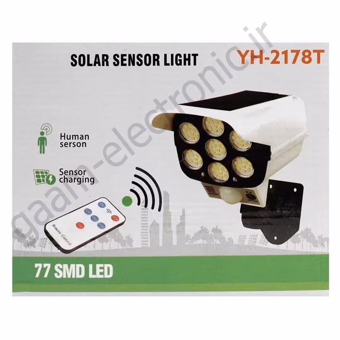 پروژکتور خورشیدی طرح دوربین مدل 2178T