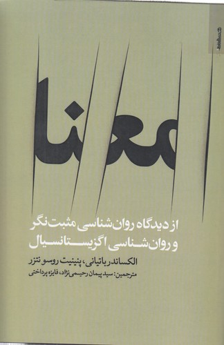 خرید کتاب معنا از دیدگاه روان شناسی مثبت نگر و روانشناسی اگزیستانسیال — کتابسرای طه