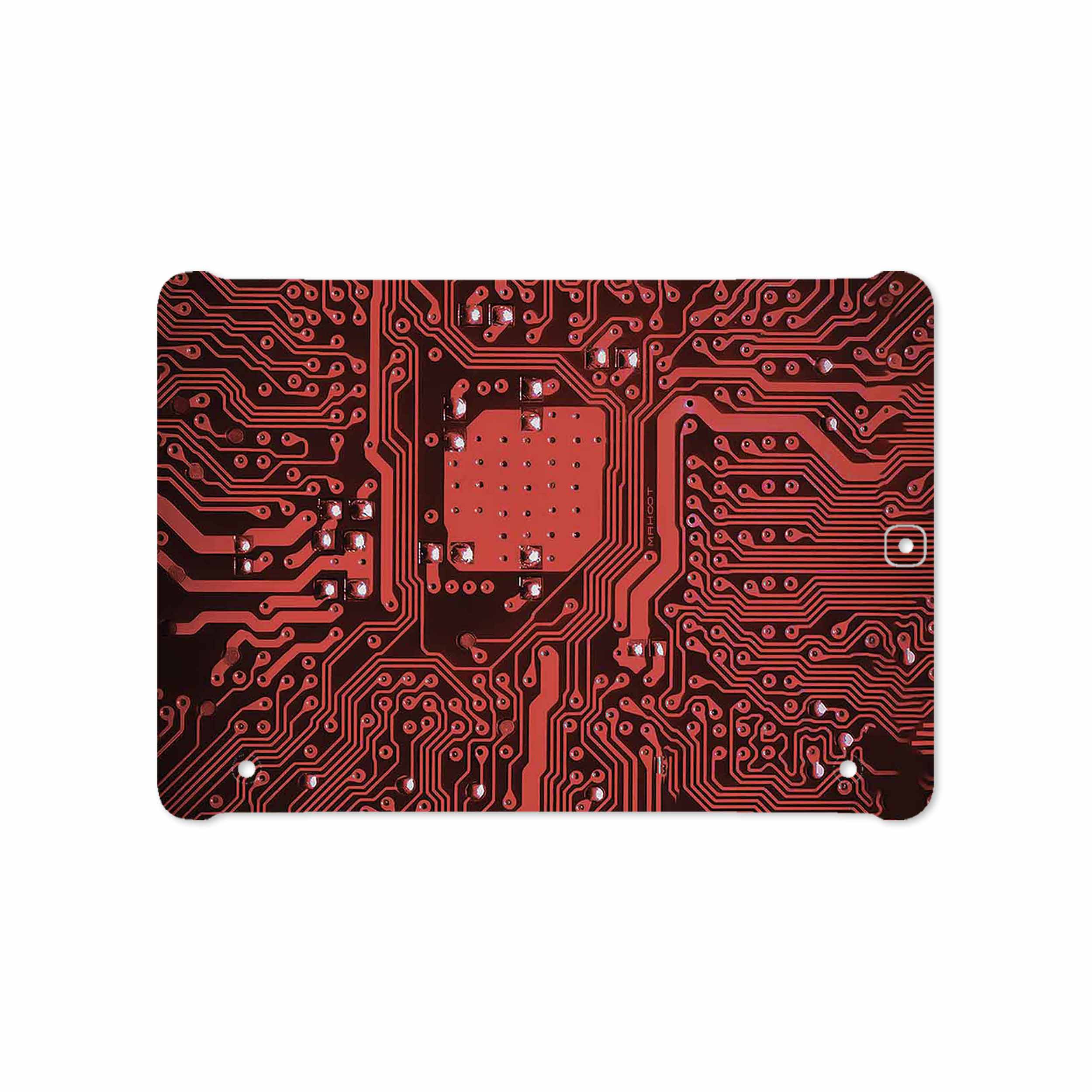 برچسب پوششی ماهوت مدل Red Printed Circuit Board مناسب برای تبلت سامسونگ Galaxy Tab S2 9.7 2016 T819N
