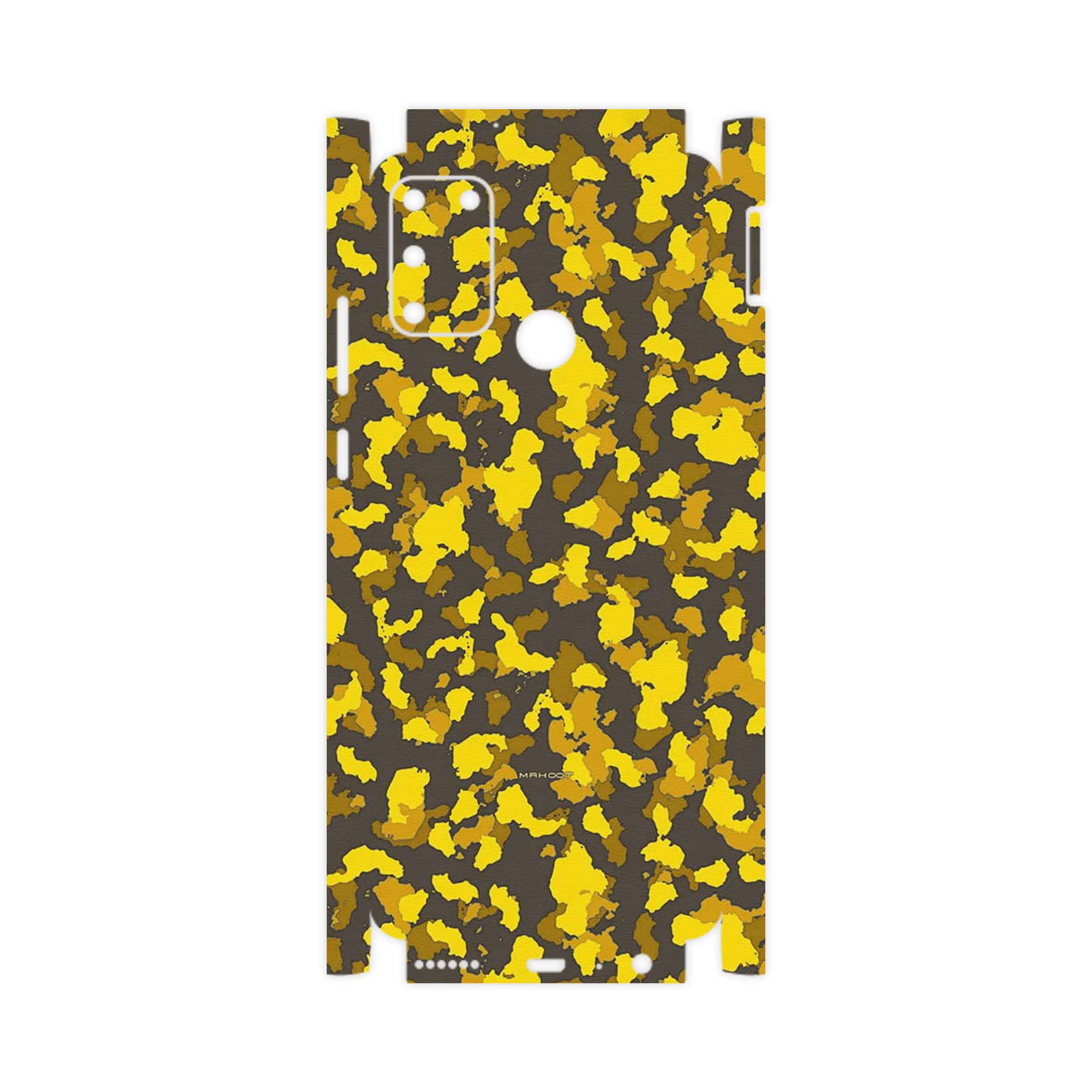 برچسب پوششی ماهوت مدل Yellow Infantry Army-FullSkin مناسب برای گوشی موبایل آنر 9A