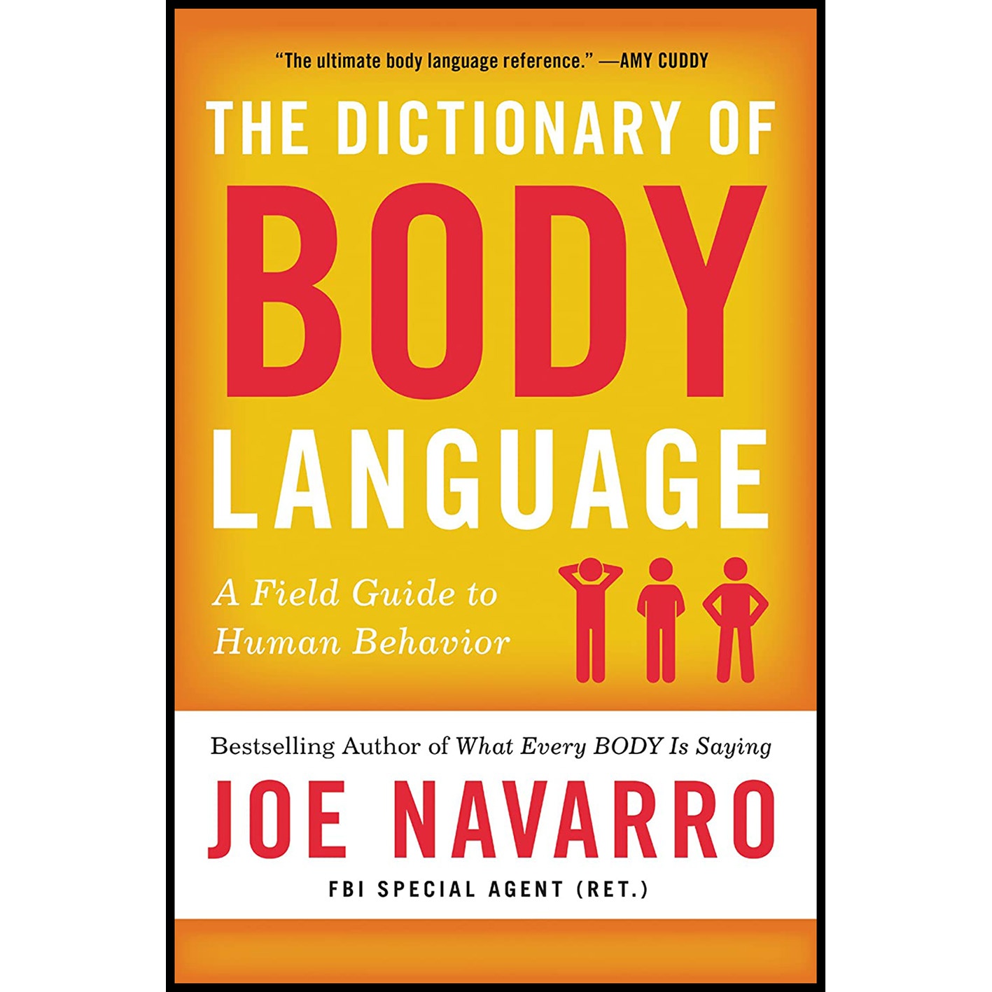 کتاب The Dictionary of Body Language اثر Joe Navarro انتشارات William Morrow