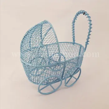 کالسکه تزئینی رنگی