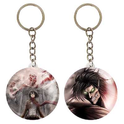 جاکلیدی خندالو مدل تایتان ارن و میکاسا و تایتان غول آسا انیمه اتک آن تایتان کد 1099210995 مجموعه 2 عددی 