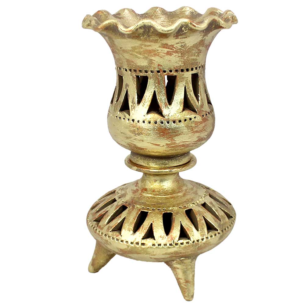 شمعدان سفالي  طرح لاله کد 01-20