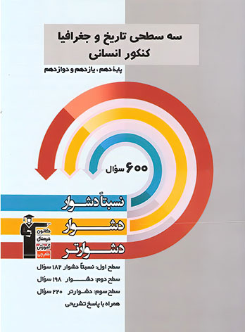سه سطحی تاریخ و جغرافیا کنکور انسانی قلم چی