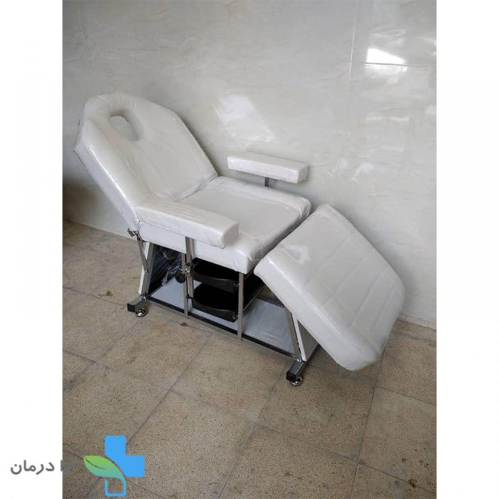 تخت زیبایی سه شکن بدون موتور