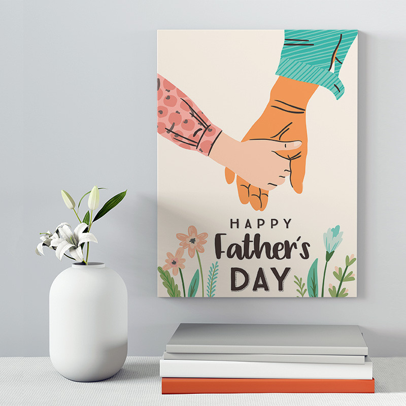 تابلو شاسی مدل هدیه روز پدر کد S185 | دنیای قاب