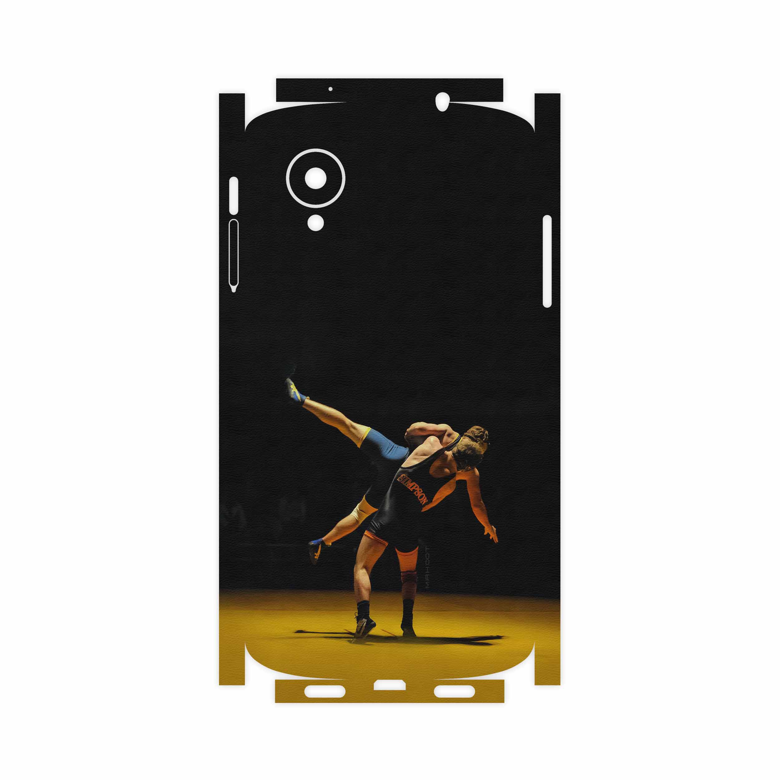 برچسب پوششی ماهوت مدل Wrestling-FullSkin مناسب برای گوشی موبایل گوگل Nexus 5