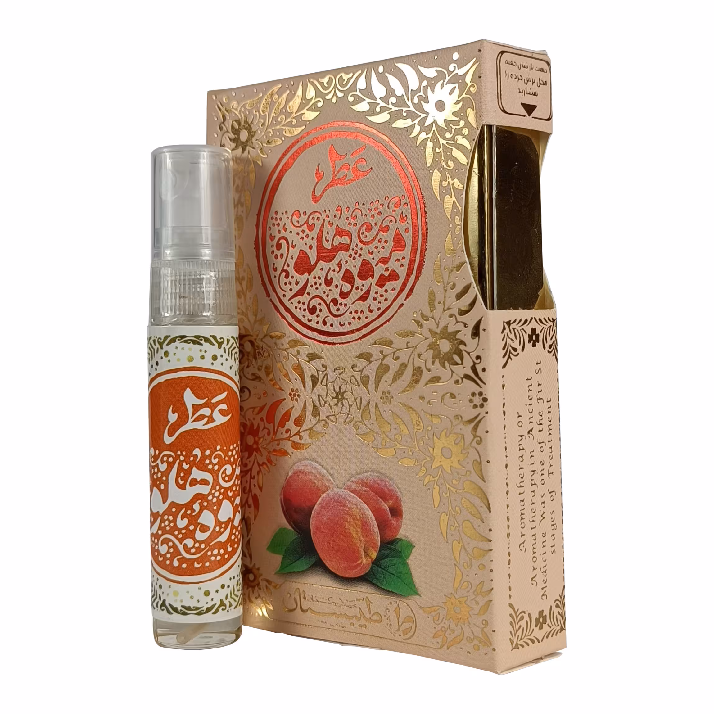 عطر جیبی طیبستان مدل هلو حجم 5 میلی لیتر