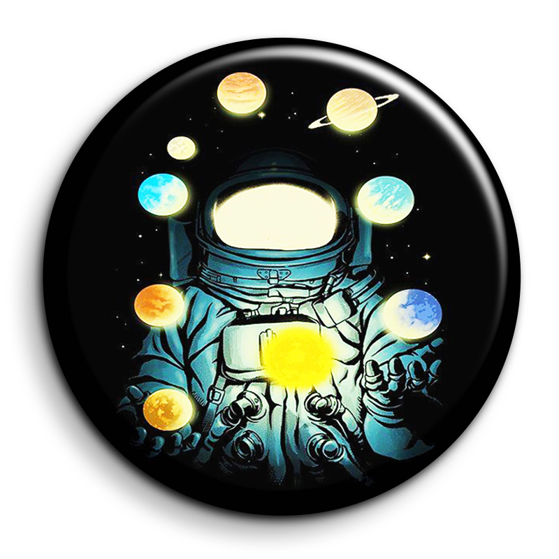 پیکسل گالری باجو طرح فضا و فضانورد کد 126