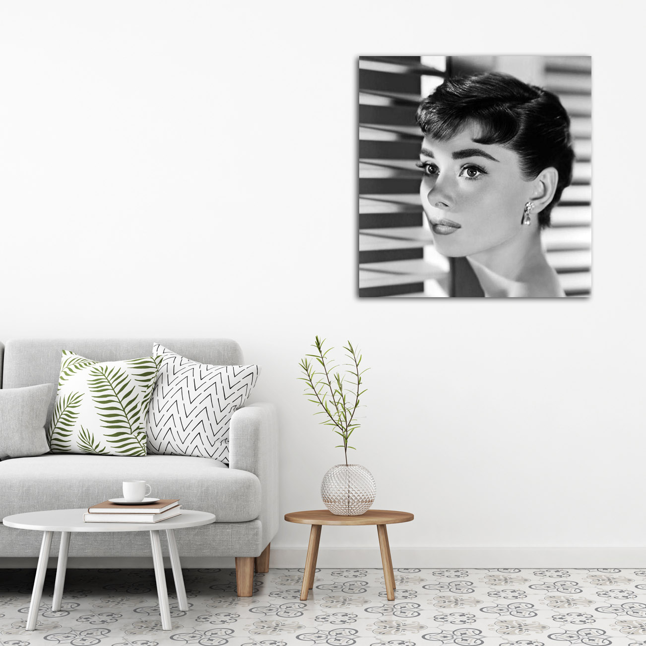 تابلو شاسی مدل آدری هپبورن کد 8