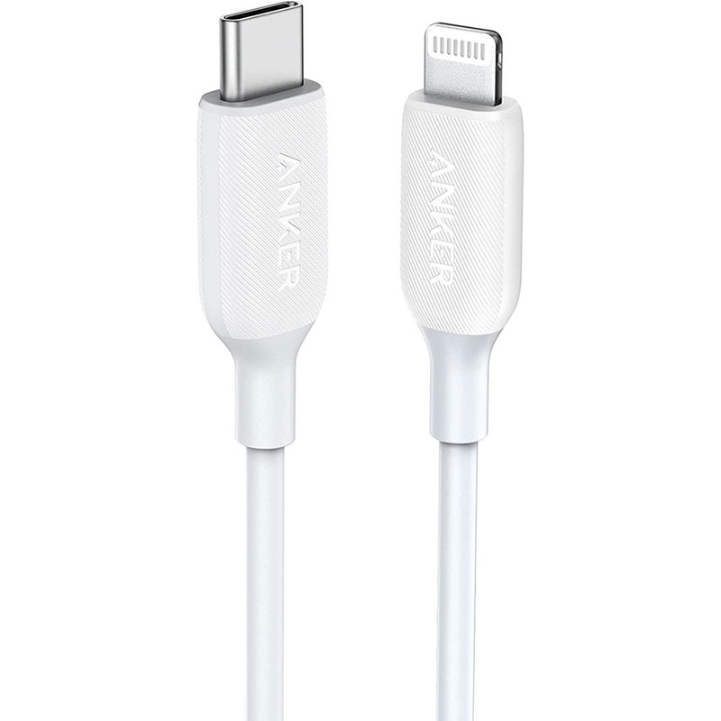 کابل تبدیل USB-C به لایتنینگ انکر مدل A8833 طول 1.8 متر