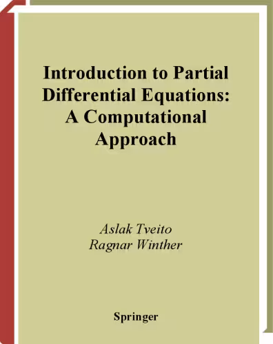 خرید و دانلود نسخه کامل کتاب Introduction to Partial Differential Equations: A Computational Approach