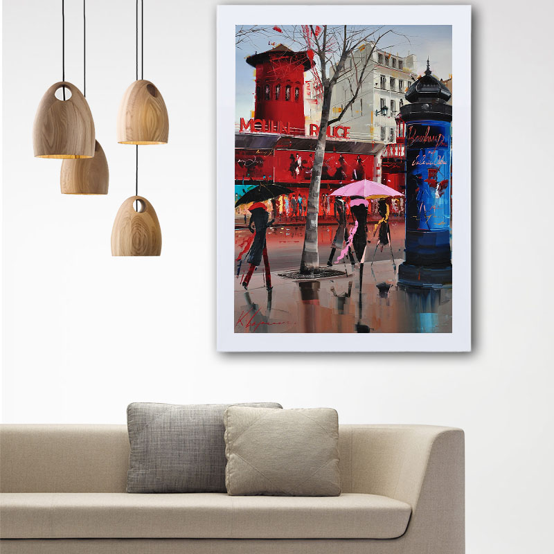 تابلو گالری استاربوی طرح چتر مدل هنری L10