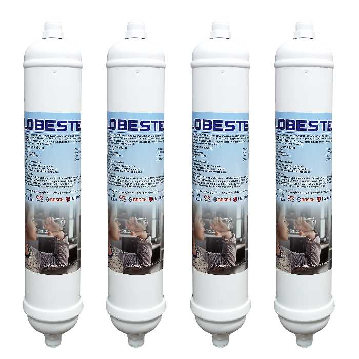 فیلتر یخچال ساید بای ساید لابستر مدل L1500 مجموعه 4 عددی